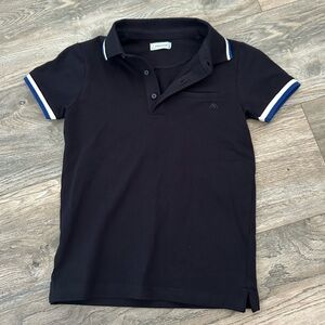 Mayoral kids navy blue polo boys size 7